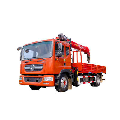 qualité  TRUCK CRANE Dongfeng 4x2 Truck Boom Crane 8 Ton Truck Mounted Hydraulic Crane Arm Crane Sanypalfinger For Trucks usine