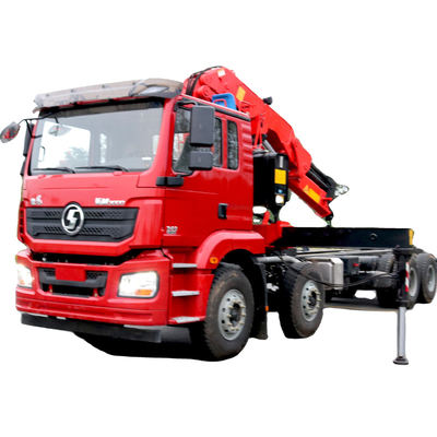 TRUCK CRANE SHACMAN 8x4 Truck Crane 20 Ton Hydraulic Knuckle Boom Crane Mounted For Trucks High Quality GOOD PRICE